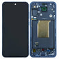 PANTALLA SAMSUNG A55 5G, A556 CON MARCO AZUL MARINO CALIDAD INCELL